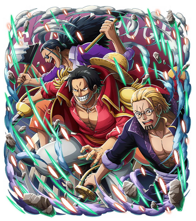 One Piece Treasure Cruise Artworks Roger Rayleigh Gaban