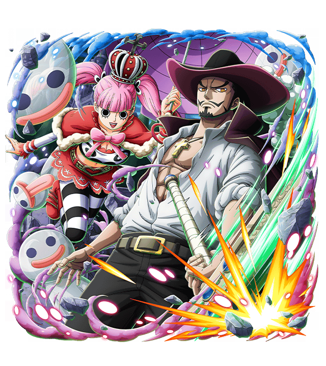 One Piece Treasure Cruise Artworks Mihawk Perona