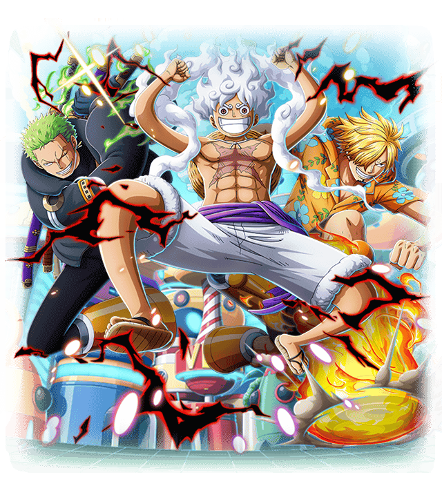 One Piece Treasure Cruise Artworks Luffy Zoro Sanji