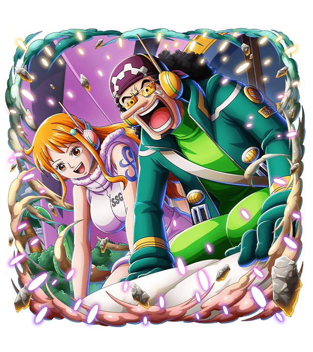 One Piece Treasure Cruise Artworks Nami Usopp