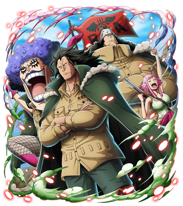 One Piece Treasure Cruise Artworks Dragon Ivankov BKuma