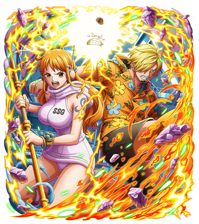 One Piece Treasure Cruise Artworks Nami Sanji